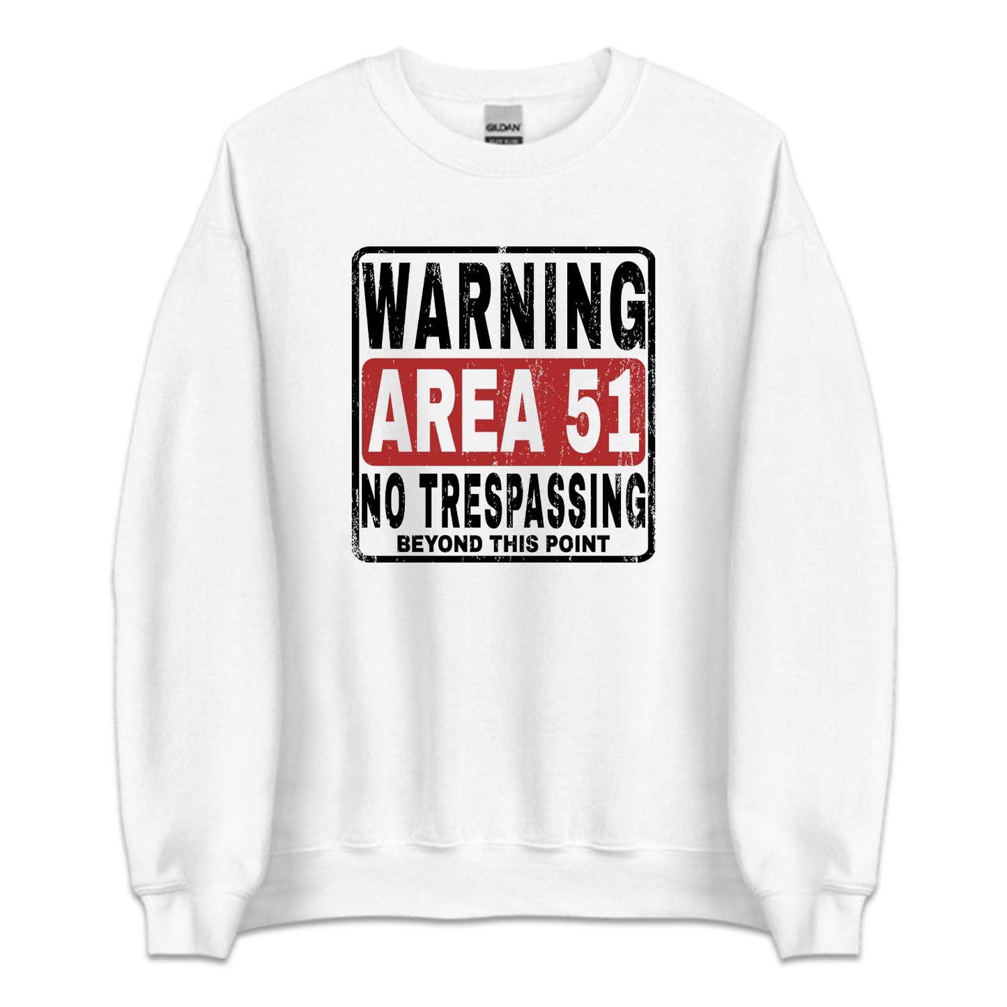 Warning Area 51 No Trespassing Alien Secret Facility | PRODUCT CODE: WNRAEFONE