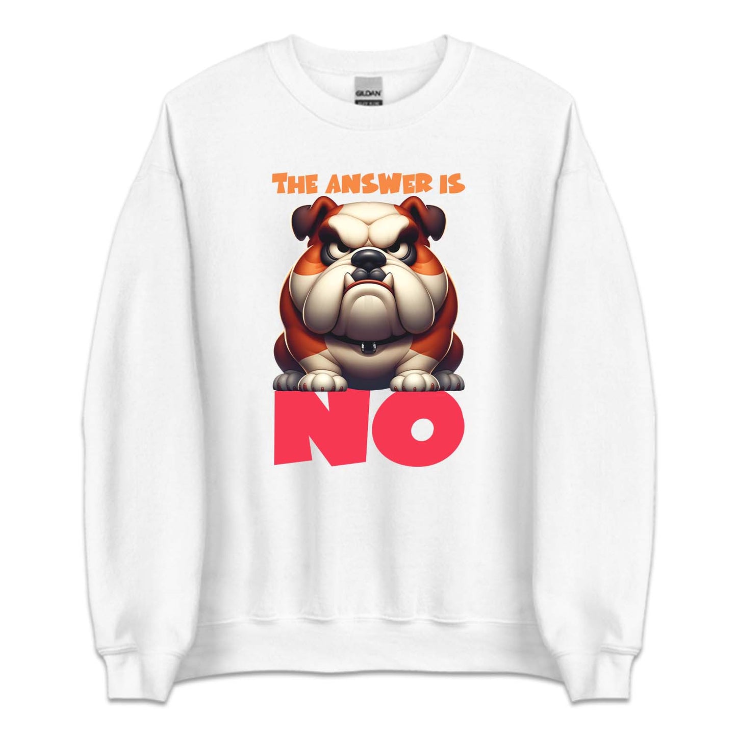 The Answer Is No Angry Bulldog | PRODUCT CODE: ANGRBLDGT