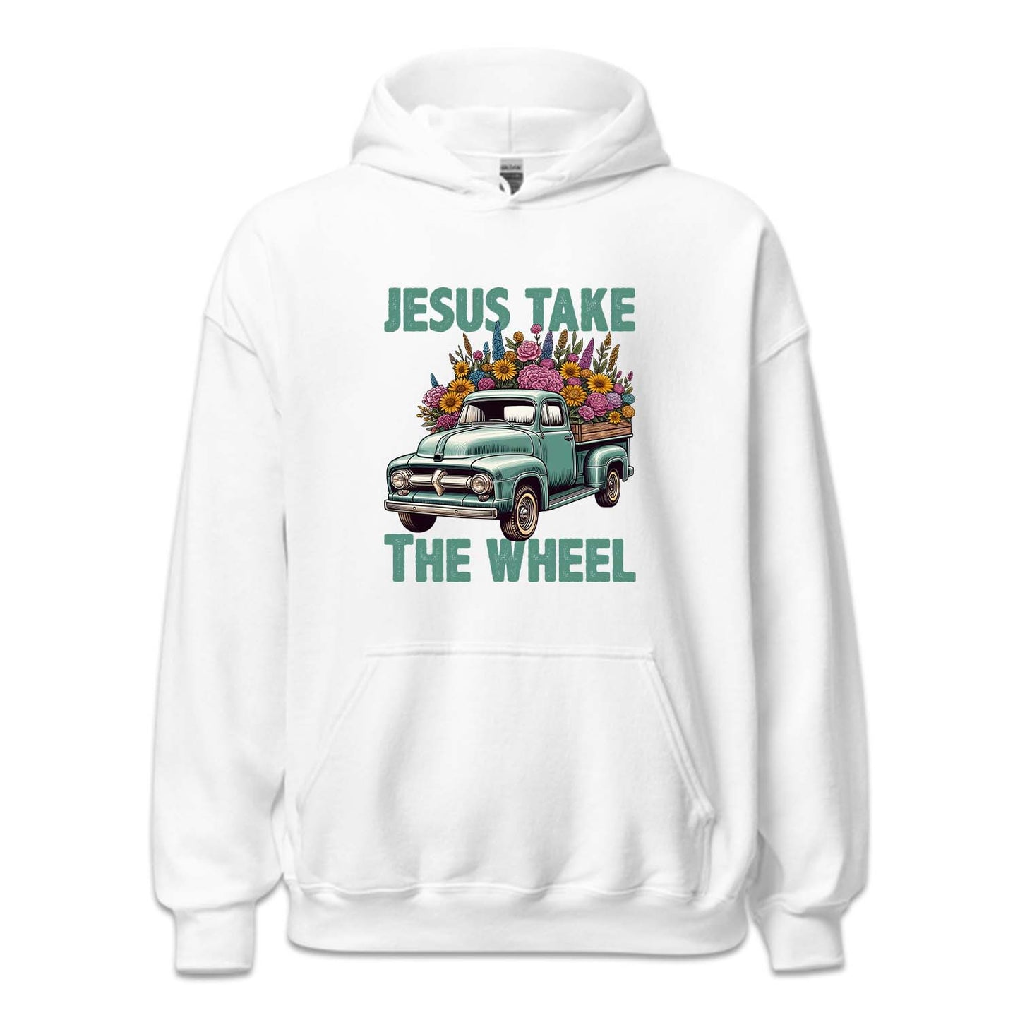 Jesus Take The Wheel Christian Floral | PRODUCT CODE: JSUTKHELCR