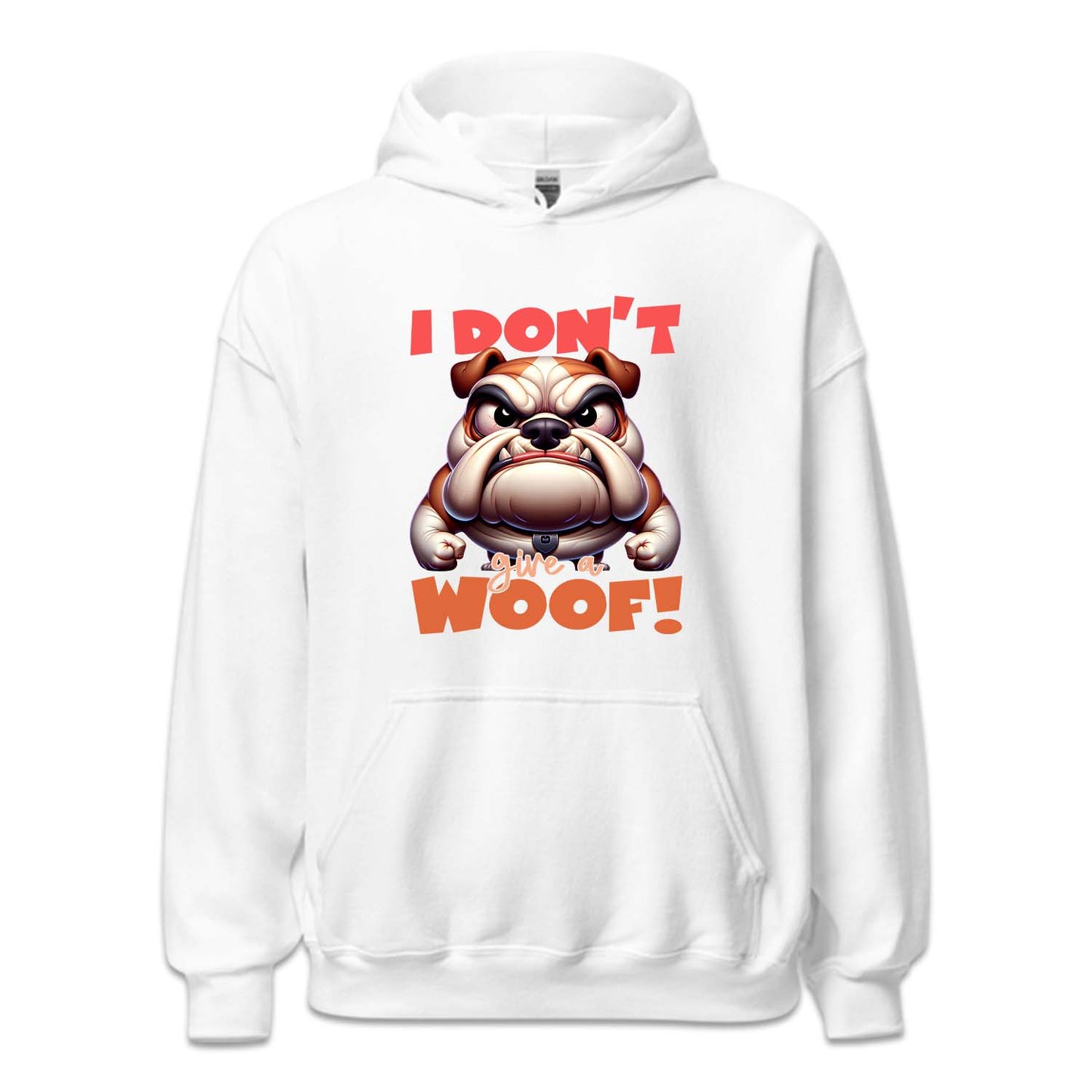 I Don't Give A Woof Angry Bulldog | PRODUCT CODE: IDNTGVAWFO