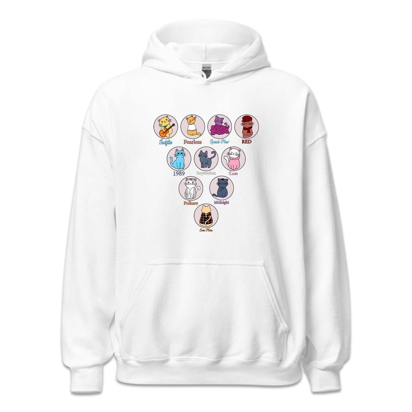 Adorable Swiftie Cat Collection Retro Swiftie Merchandise | PRODUCT CODE: ADTYLSFTCL