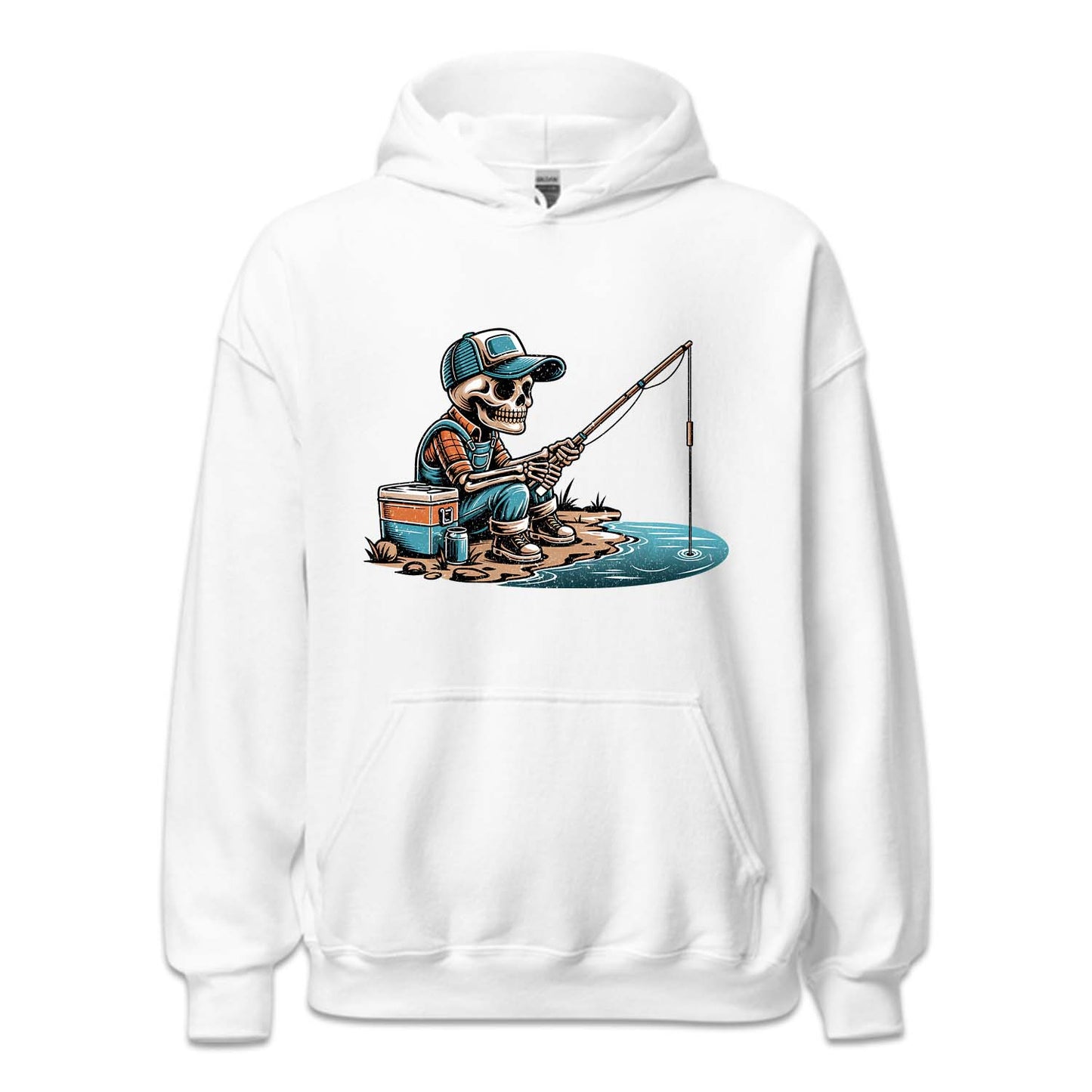 Skeleton Fishing Sarcastic Fisherman | PRODUCT CODE: SKLHSFHLWG