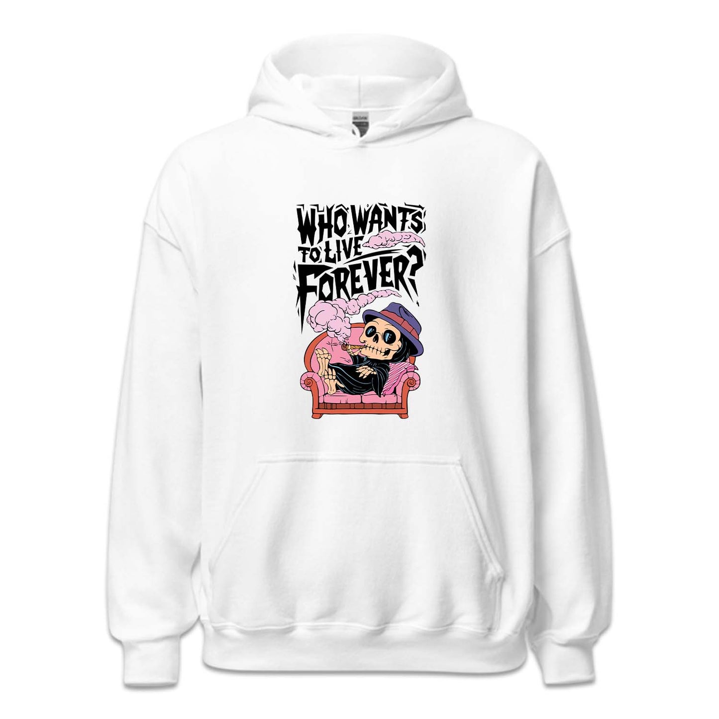 Skeleton Smoking Blunt on Couch Halloween Vibes | PRODUCT CODE: SKLTNMKBLC