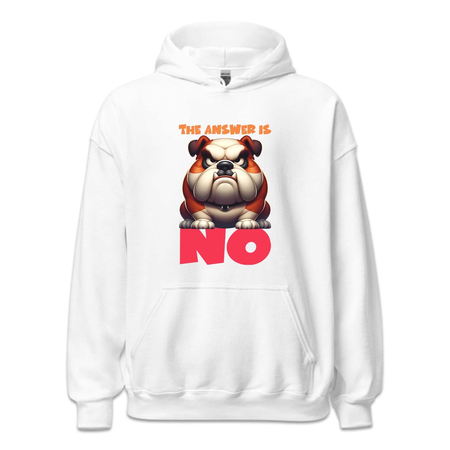 The Answer Is No Angry Bulldog | PRODUCT CODE: ANGRBLDGT