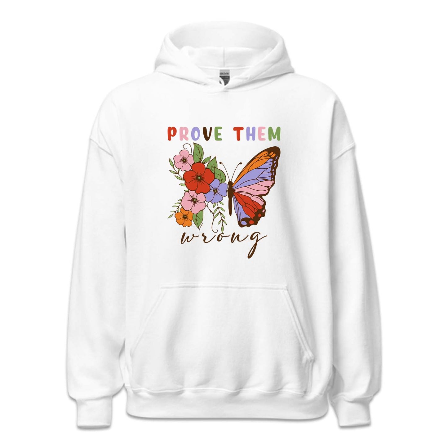 Prove Them Wrong Floral Butterfly Inspirational Quote | PRODUCT CODE: PRVMEHTRNW