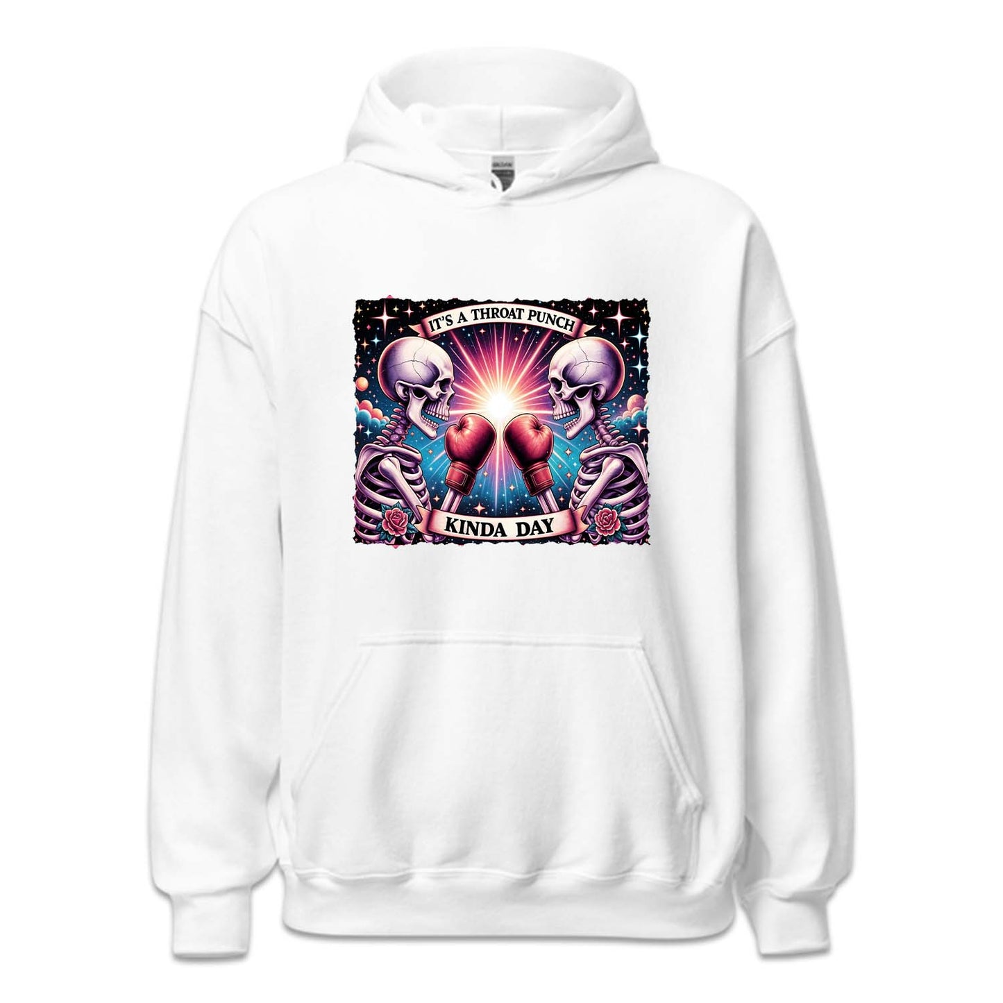 It's A Throat Punch Kinda Day Snarky Skeletons | PRODUCT CODE: ITHRAPNCKN
