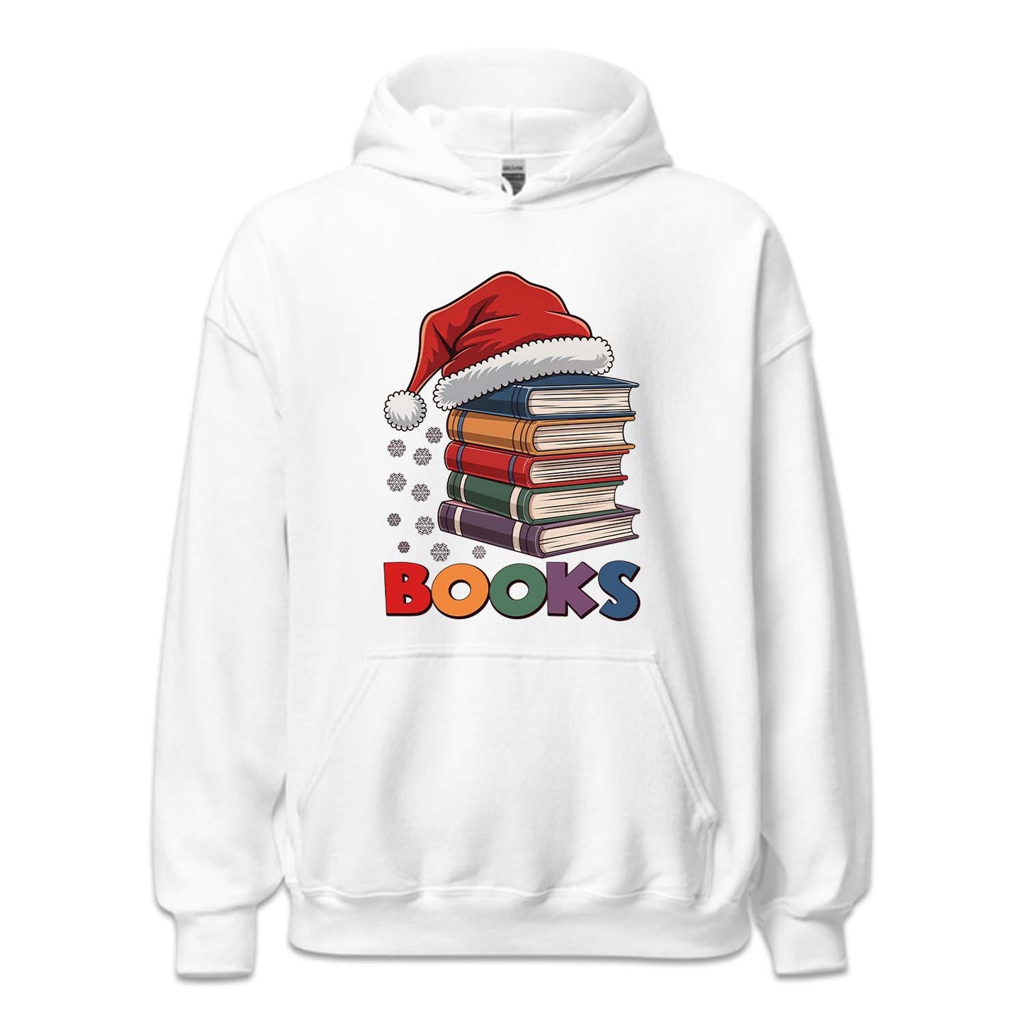 Christmas Books With Santa Hat Merry Bookmas Xmas Reading | PRODUCT CODE: CHTRBKSAFTM