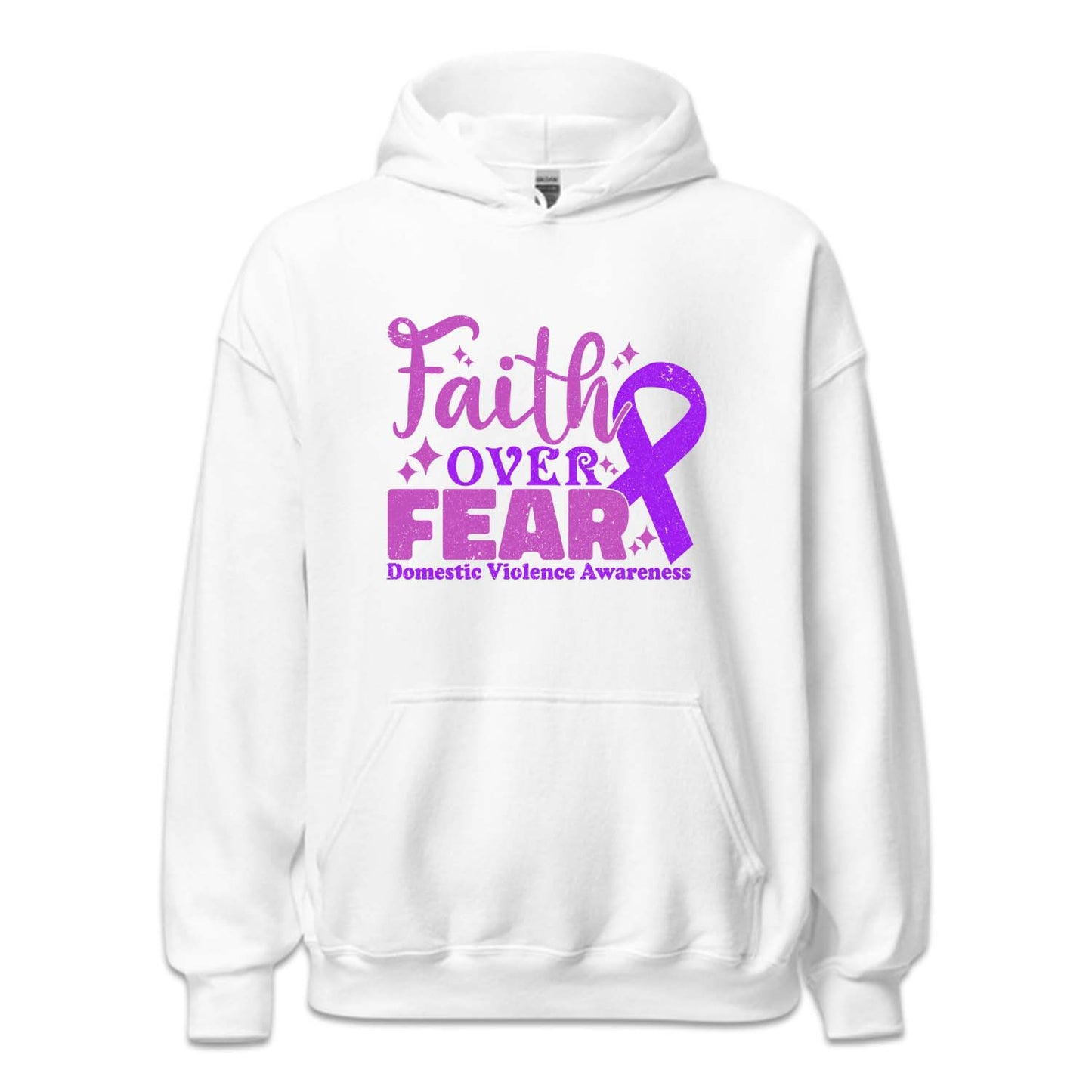 Domestic Violence Awareness DV Warrior Purple Ribbon | PRODUCT CODE: PRLRBNIODM