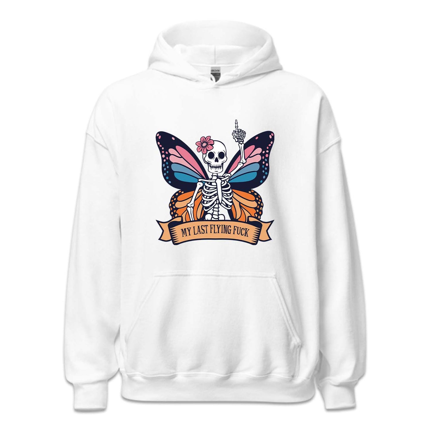 My Last Flaying Fuck Butterfly Skeleton Quirky Hilarious | PRODUCT CODE: MLSTFYNGC