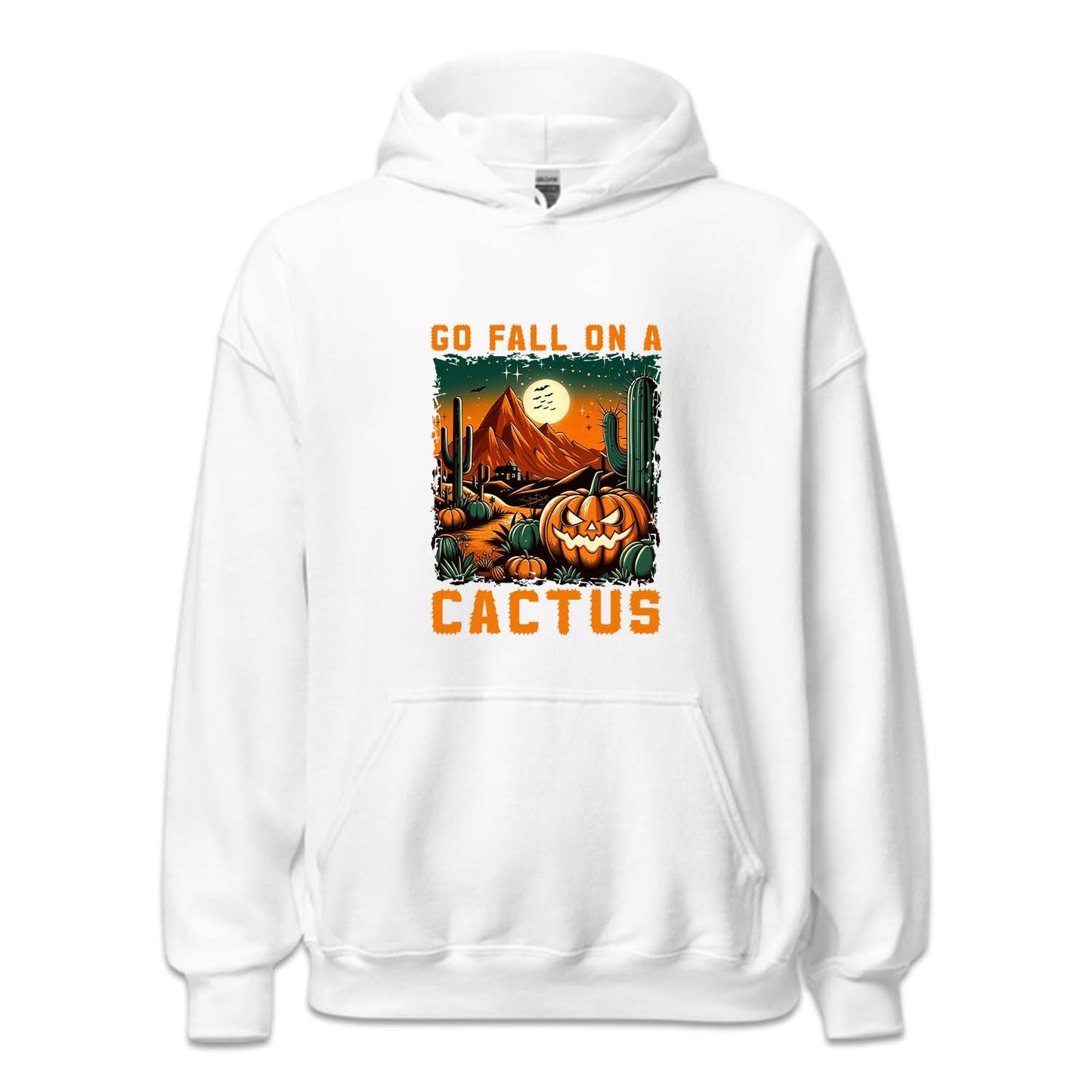Go Fall On A Cactus Scary Pumpkin Western Halloween | PRODUCT CODE: GFLNOACTUP
