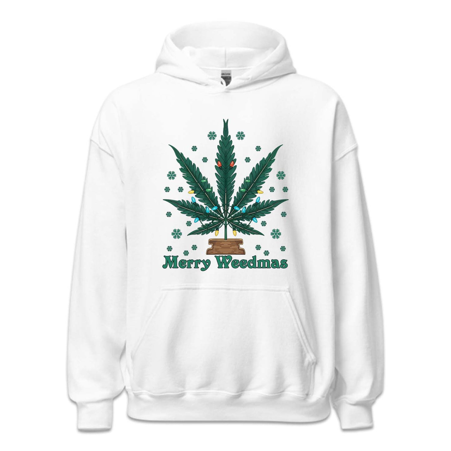Christmas Merry Weedmas Cannabis Funny Weed Xmas | PRODUCT CODE: MRYWDMSCNB