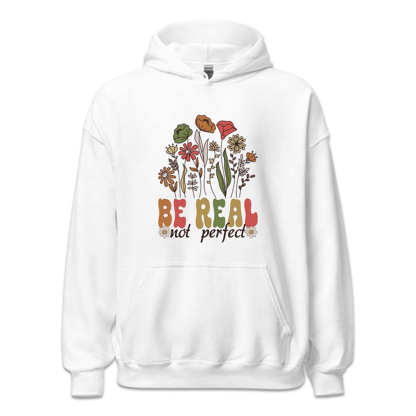 Be Real Not Perfect Motivational Positive Quote | PRODUCT CODE: BRLNTOPRF