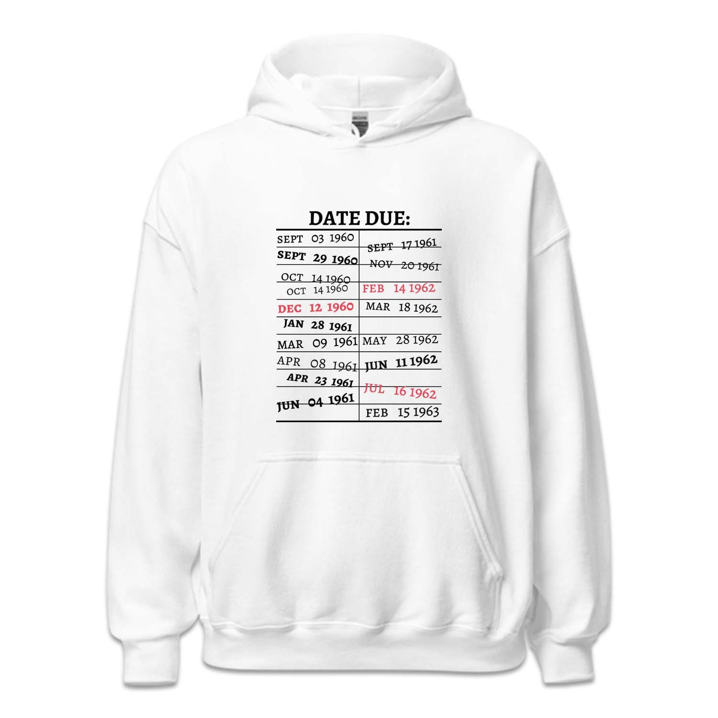 Library Card Due Date Return to Library | PRODUCT CODE: LBCDTEBOS
