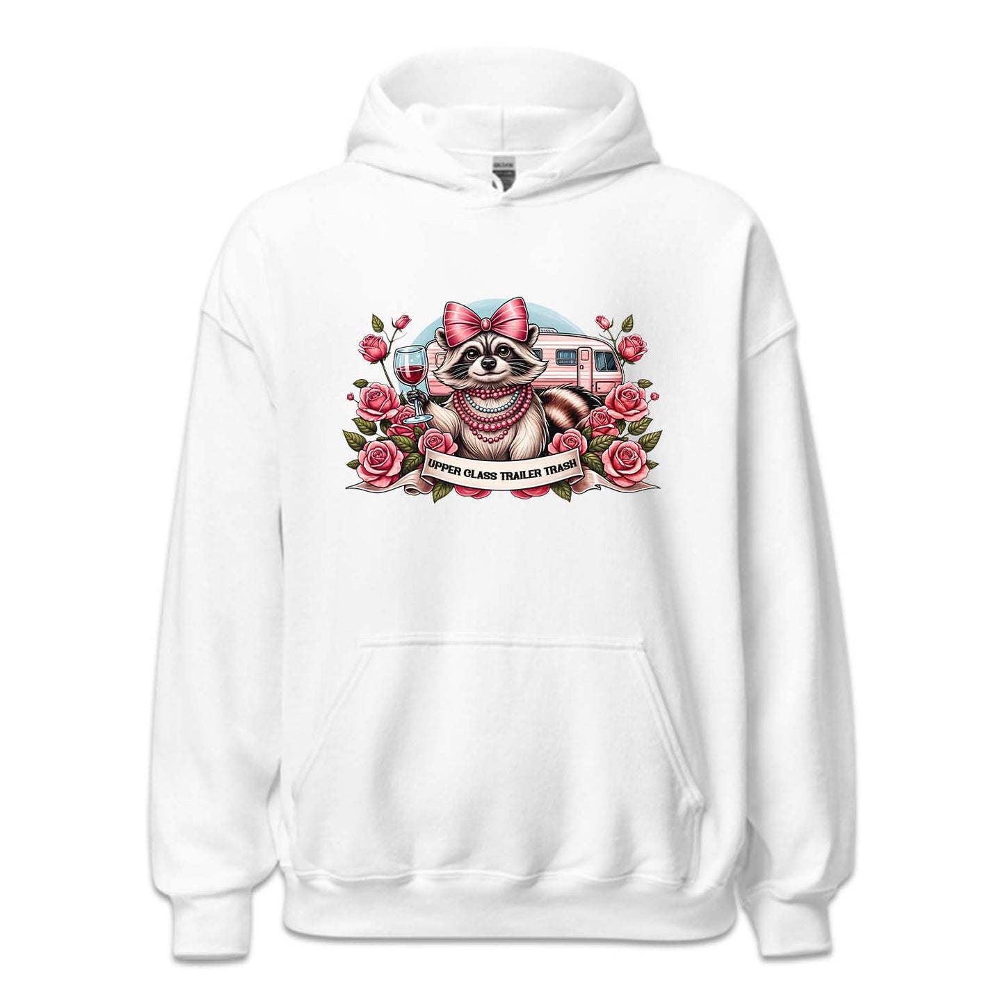 Upper Class Trailer Trash Cute Raccoon | PRODUCT CODE: UPRCLSTRSH