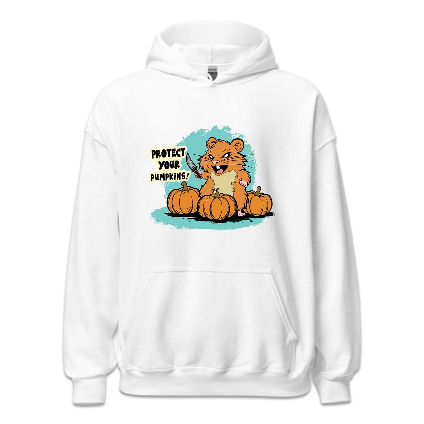 Protect Your Pumpkins Halloween Cute Hamster | PRODUCT CODE: PRTYUMHTS