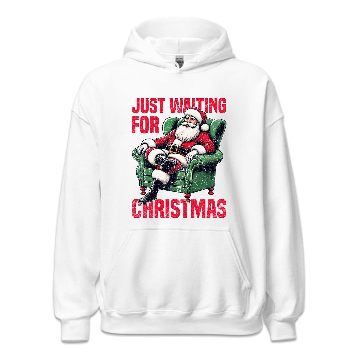 Just Waiting for Christmas Relaxing Santa Festive Xmas | PRODUCT CODE: JTWNGDFCMSA