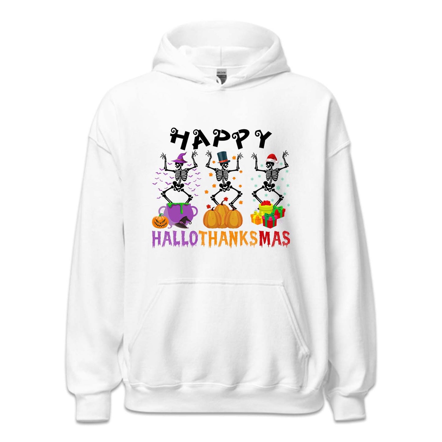 Dancing Skeleton Happy Hallothanksmas | PRODUCT CODE: HLOTHDNCSK