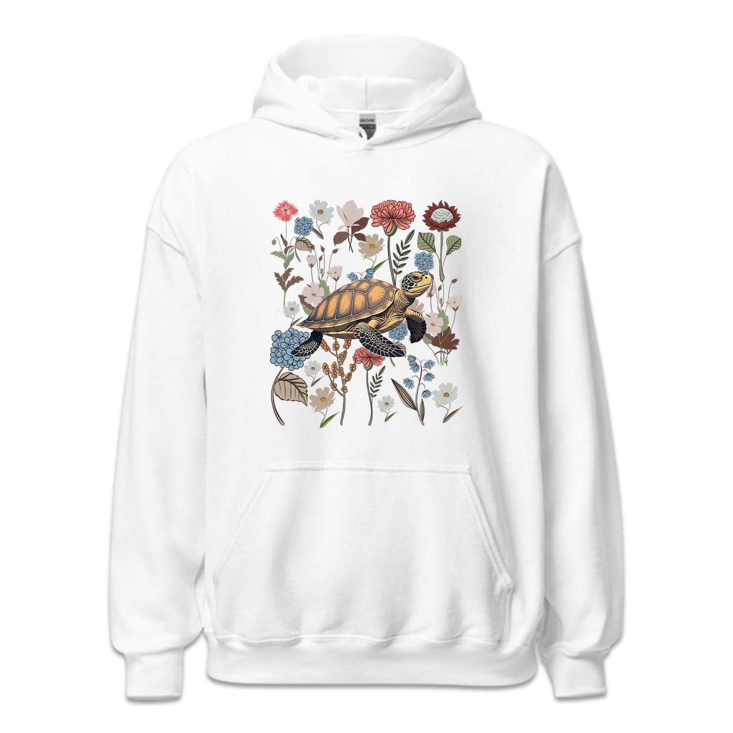 Vintage Floral Sea Turtle | PRODUCT CODE: VGTFLOSERT