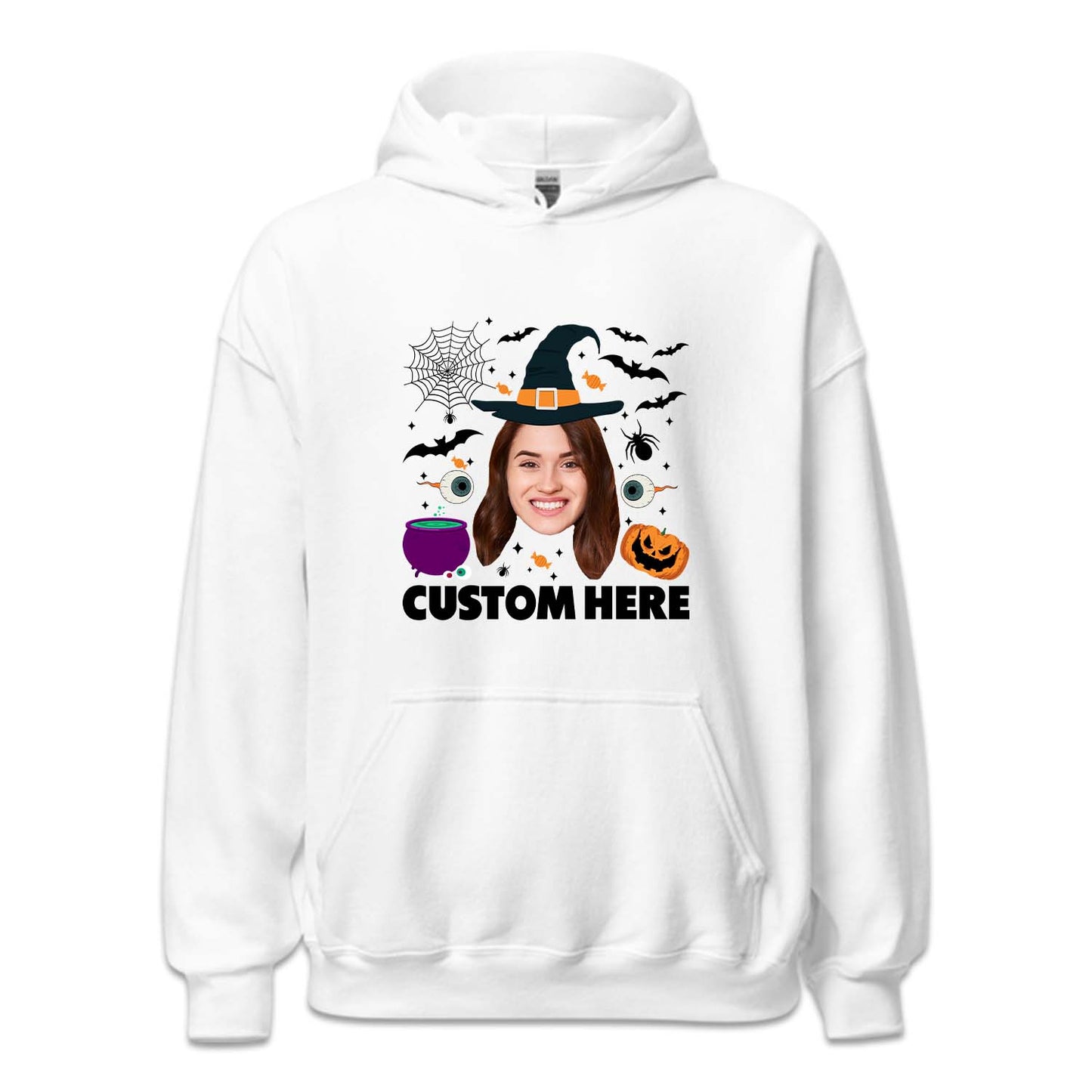 Personalized Halloween Witch Face Family Matching | PRODUCT CODE: CSTFCHLOW