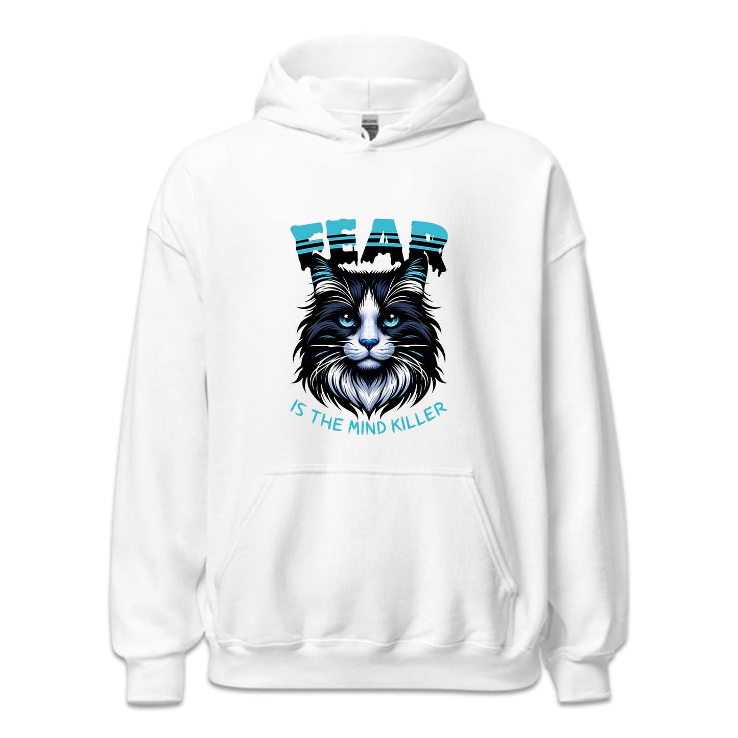 Fear Is The Mind Killer Black Cat Dune Inspired Quote | PRODUCT CODE: FRSTKLREBK