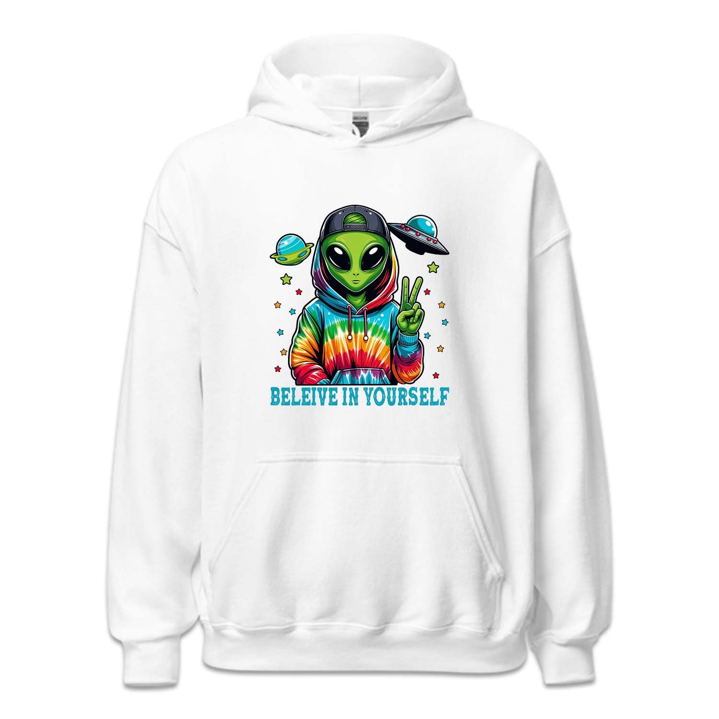 Believe In Yourself Motivational Alien | PRODUCT CODE: ALBEVNYRU