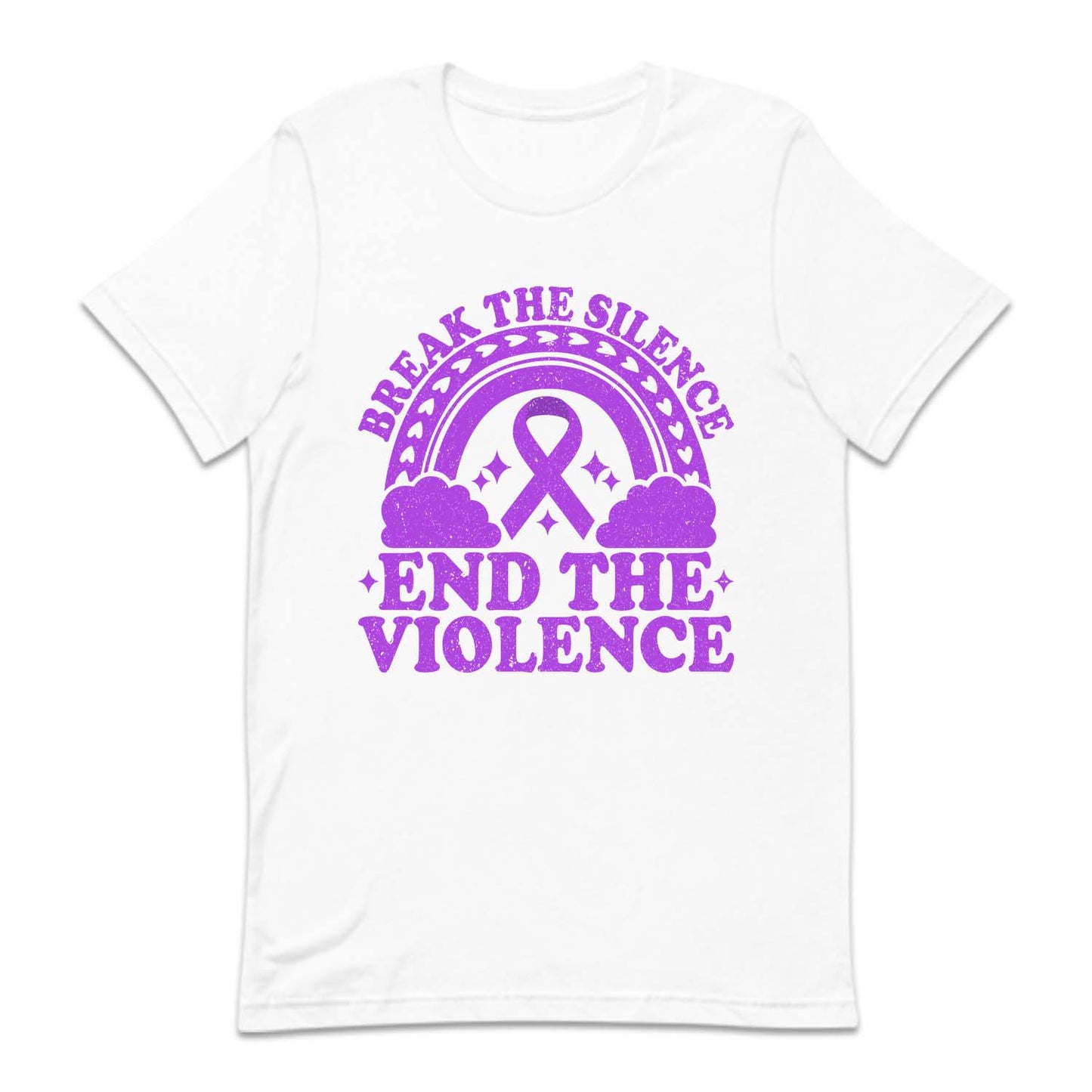 Break The Silence End The Violence Domestic Violence Awareness | PRODUCT CODE: BRKTSLNCED