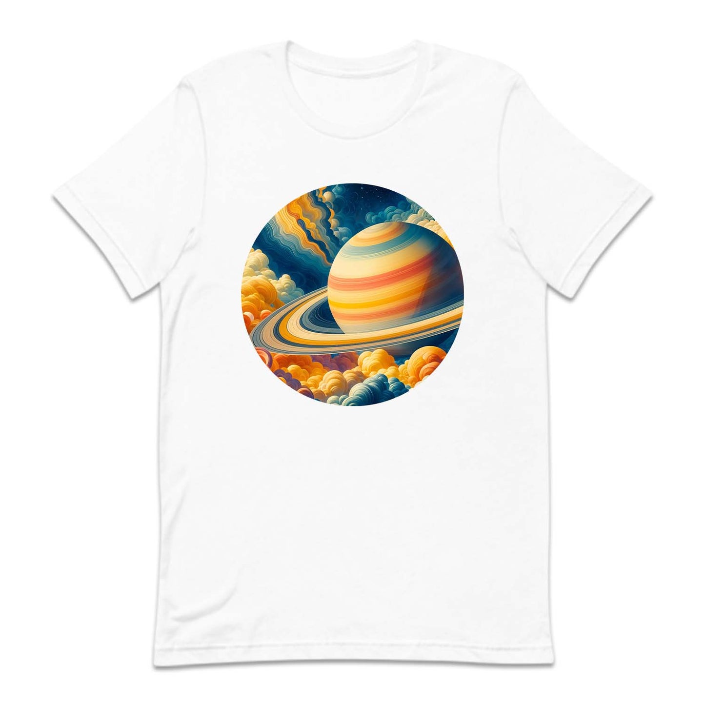 Psychedelic Saturn Nebula Planet Rings Cosmic Galaxy | PRODUCT CODE: PSDYATURNPL