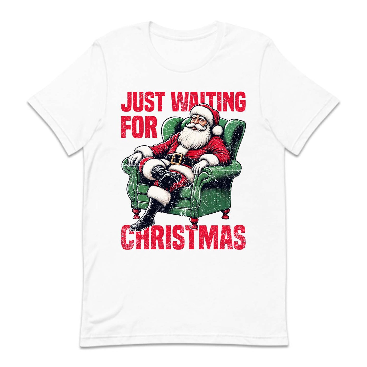 Just Waiting for Christmas Relaxing Santa Festive Xmas | PRODUCT CODE: JTWNGDFCMSA