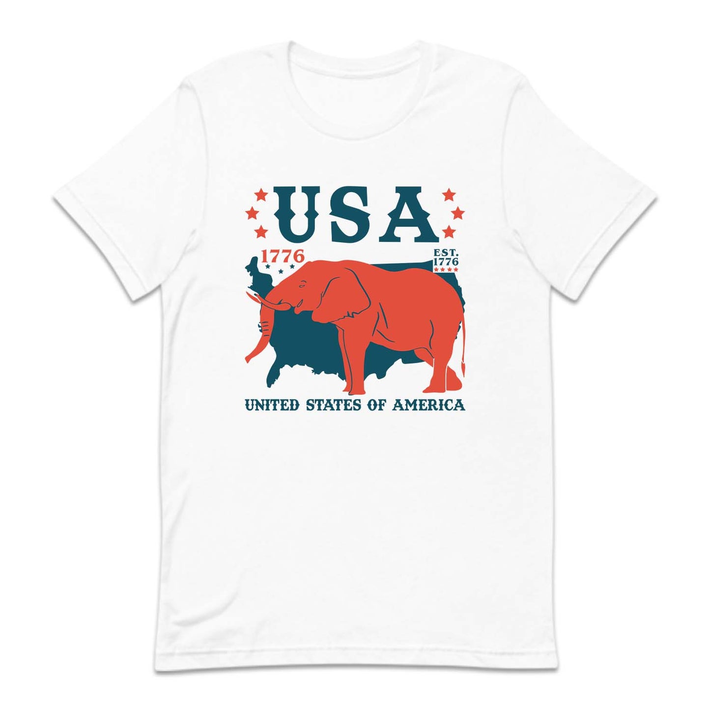 Republican Elephant USA Elections 2024 GOP Supporter | PRODUCT CODE: RPBLICELPH