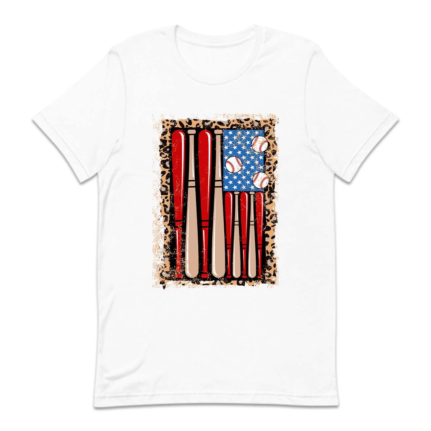 USA Flag Baseball Sports Lover | PRODUCT CODE: FLGBSEBLSAU