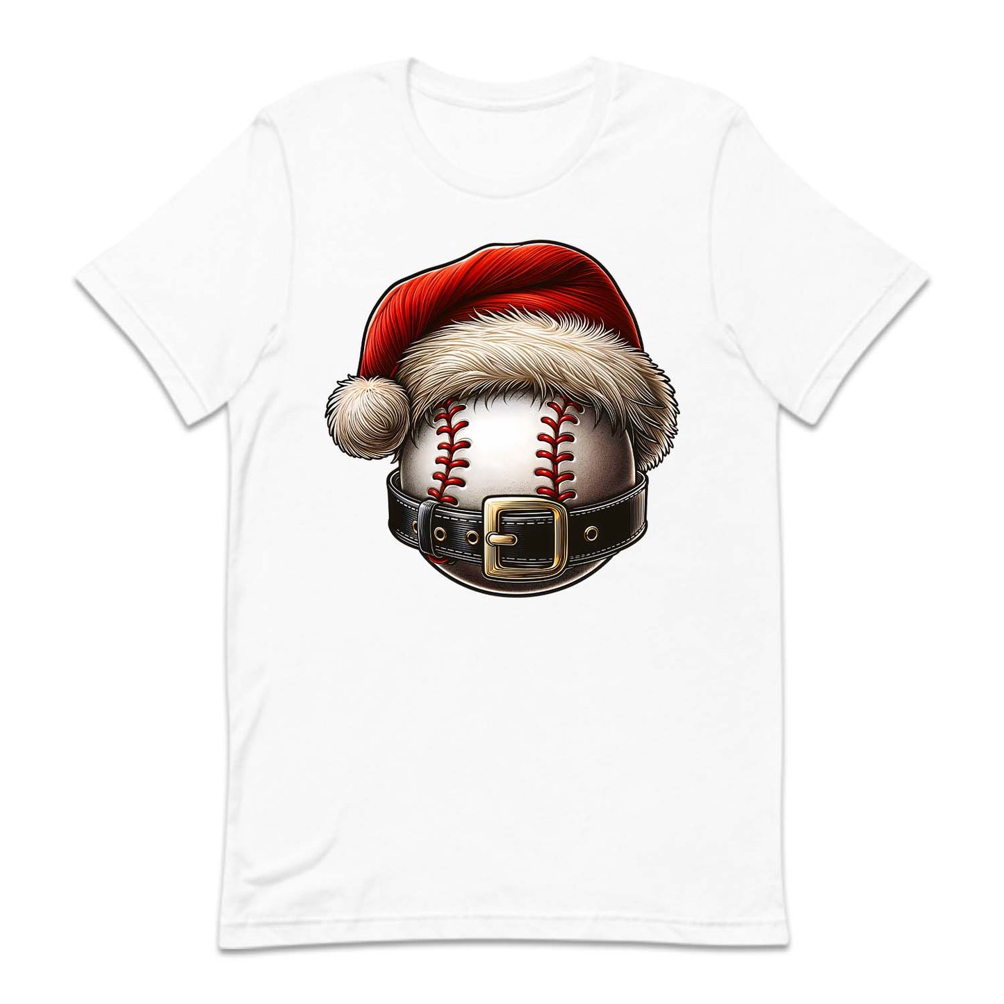 Baseball Christmas Santa Hat & Belt Baseball Xmas Sports | PRODUCT CODE: BSALCHRTANH
