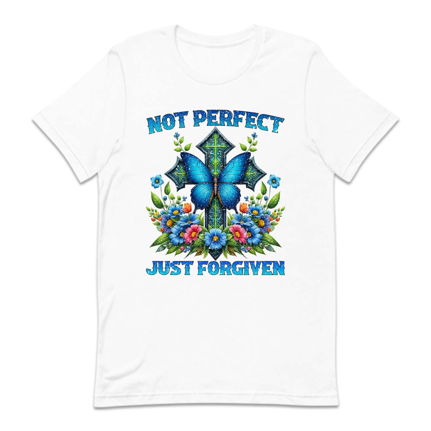 Not Perfect Just Forgiven Christian Cross | PRODUCT CODE: NTPRFJUFRG