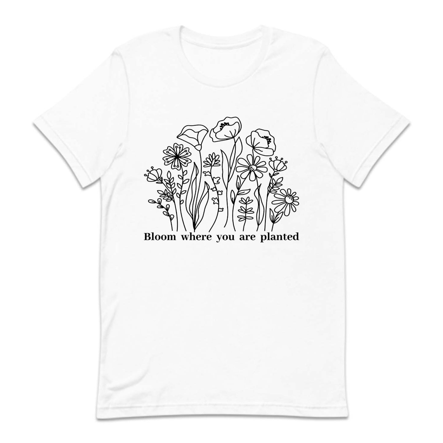 Bloom Where You Are Planted Positive Message | PRODUCT CODE: BLMWHYAPL