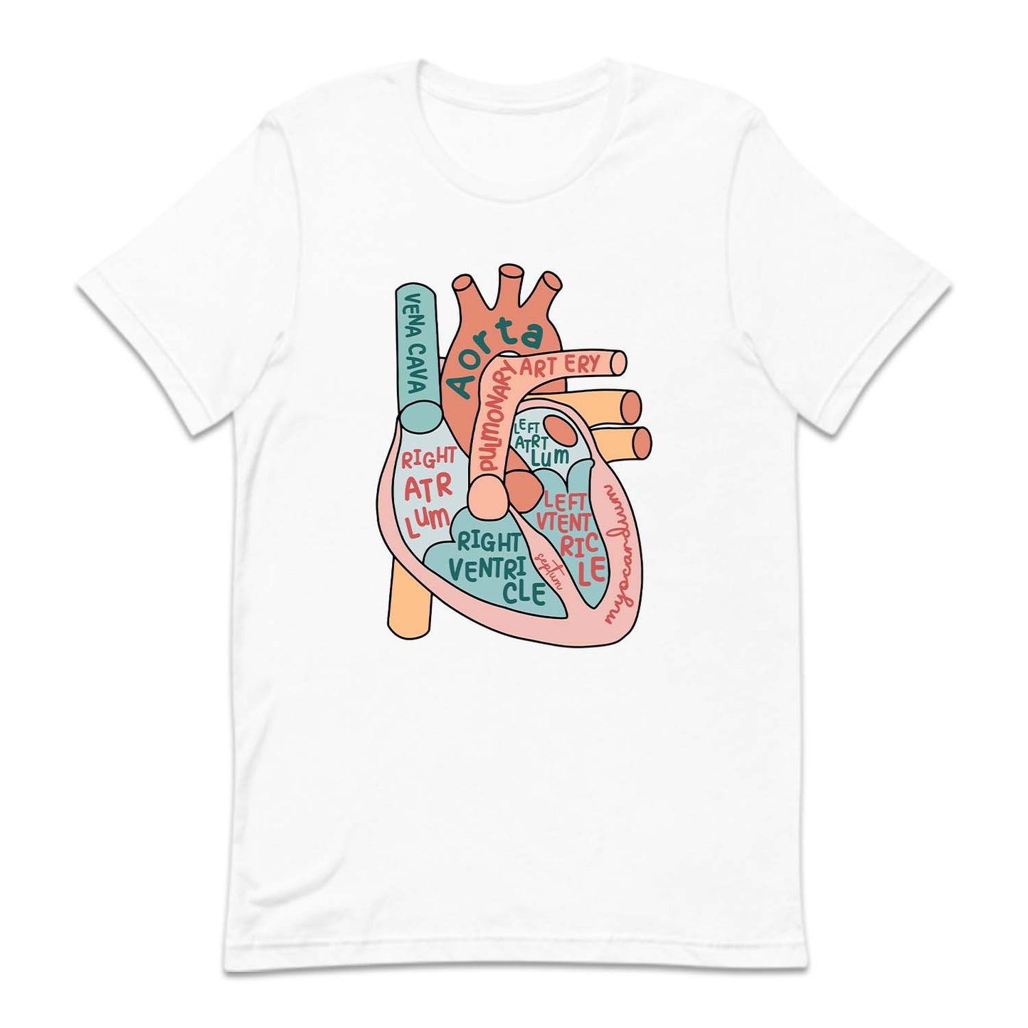 CVICU Cardiac Nurse Heart Flow Anatomy Cardiology Sonographer | PRODUCT CODE: HRTFLWANTY