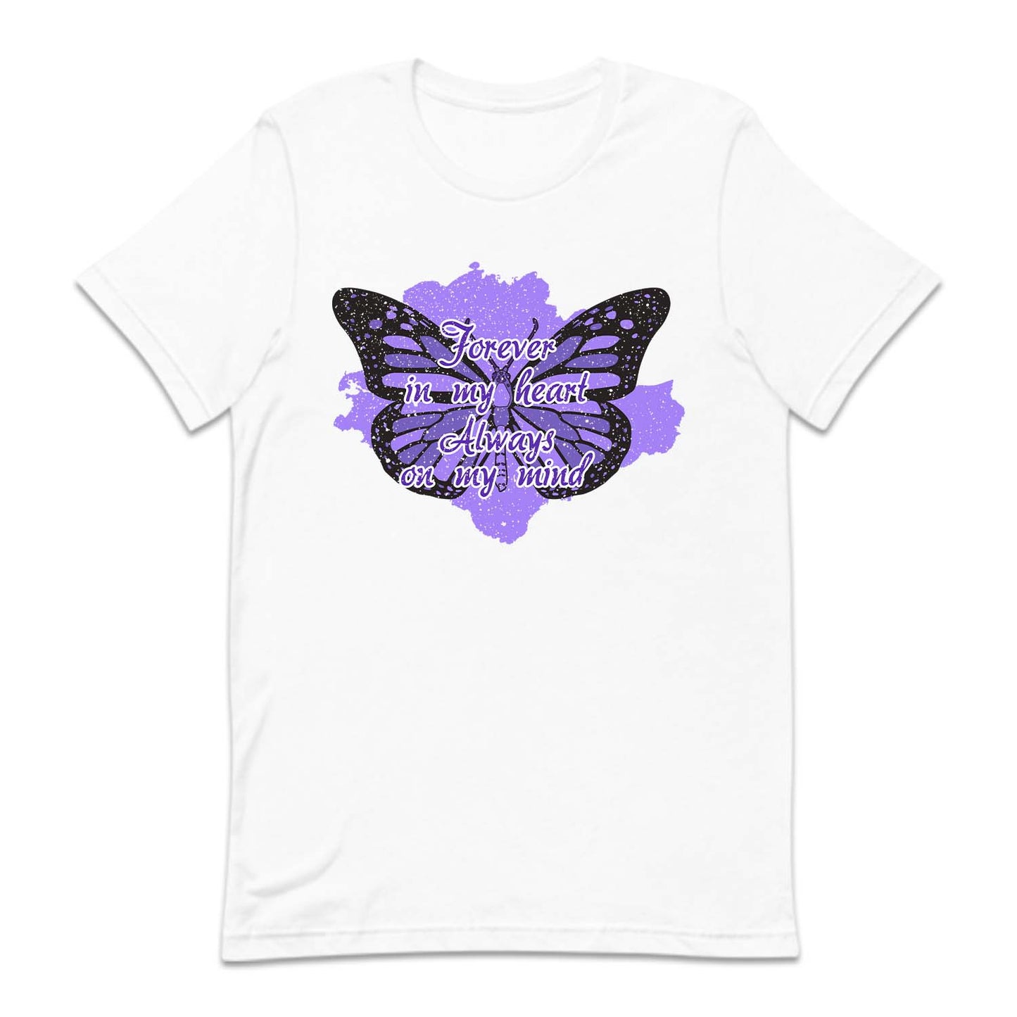 Forever In My Heart Always On My Mind Alzheimer Awareness | PRODUCT CODE: FRVNMYHRT