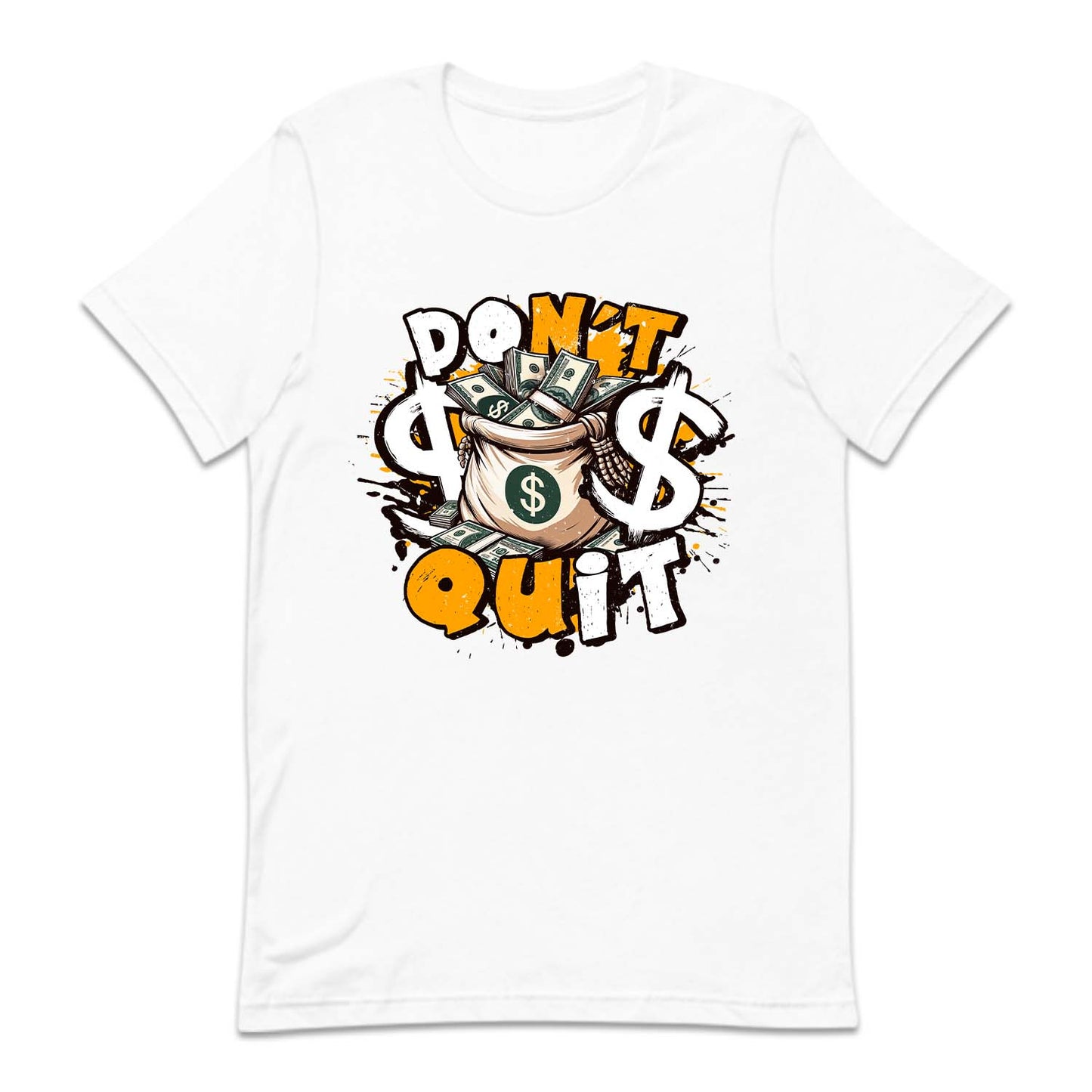 Don't Quit Money Bag Dream Chasers Inspirational Success | PRODUCT CODE: DTNQUMNBG