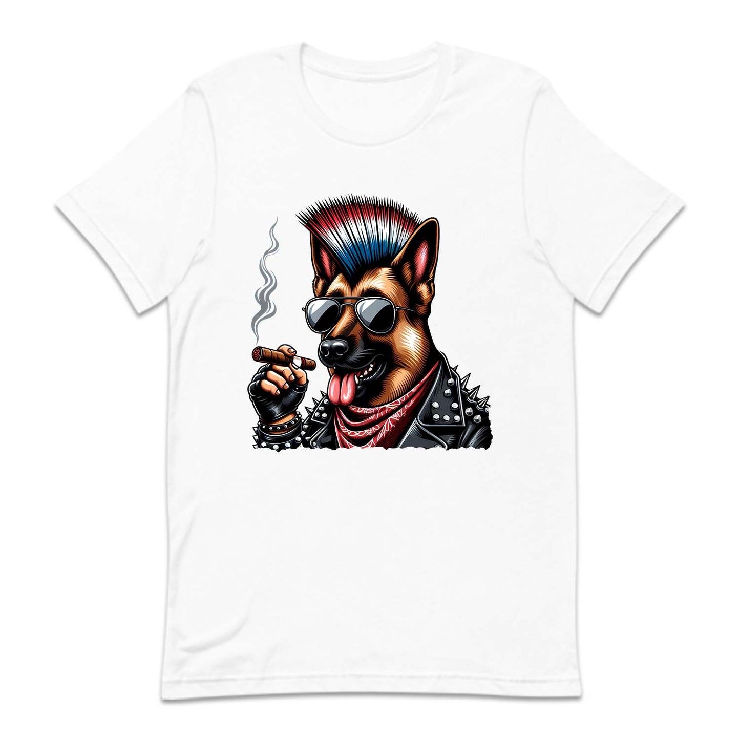 German Shepherd Dog with Sunglasses & Cigar | PRODUCT CODE: GRMNSHPDKP