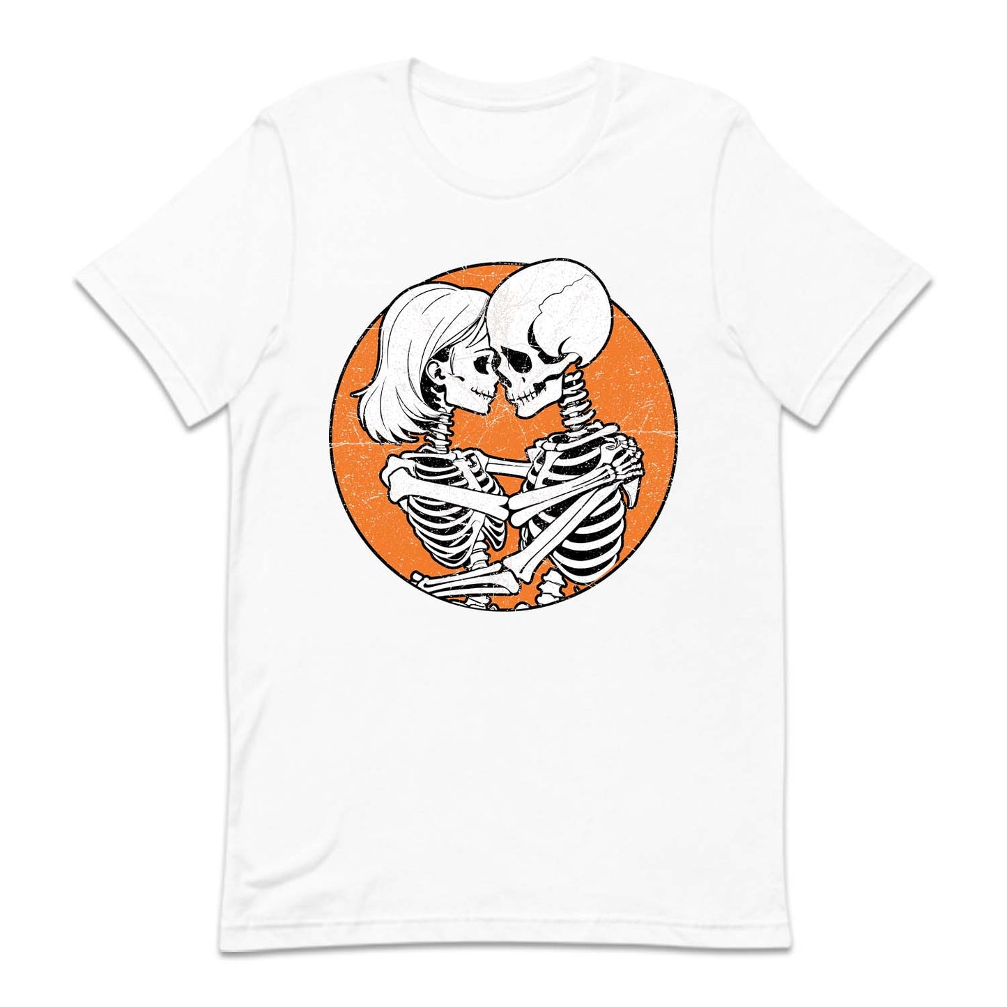 Eternal Love Skeletons Halloween Romantic Gothic Skeleton Couple | PRODUCT CODE: ETLVSKHGWN
