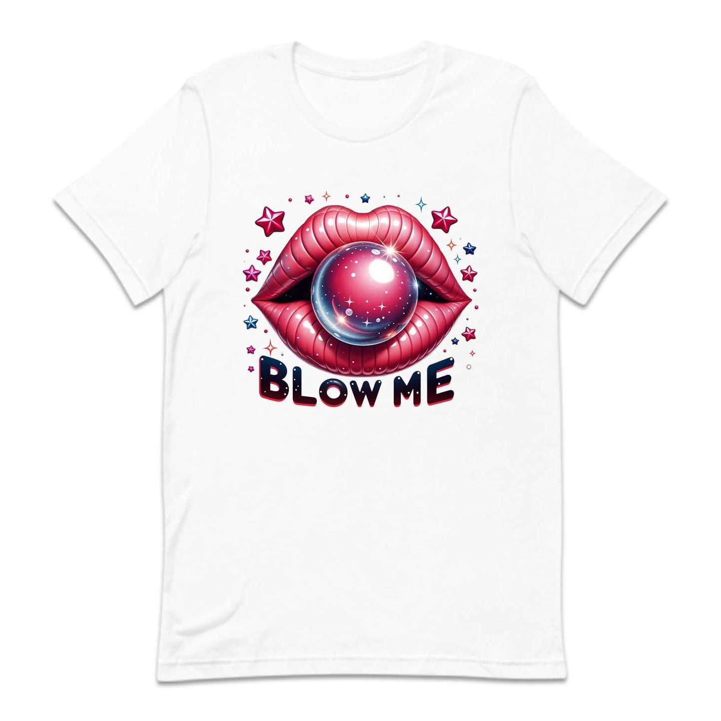 Blow Me Bubble Gum Funny Red Lips | PRODUCT CODE: BLWEMBLGM