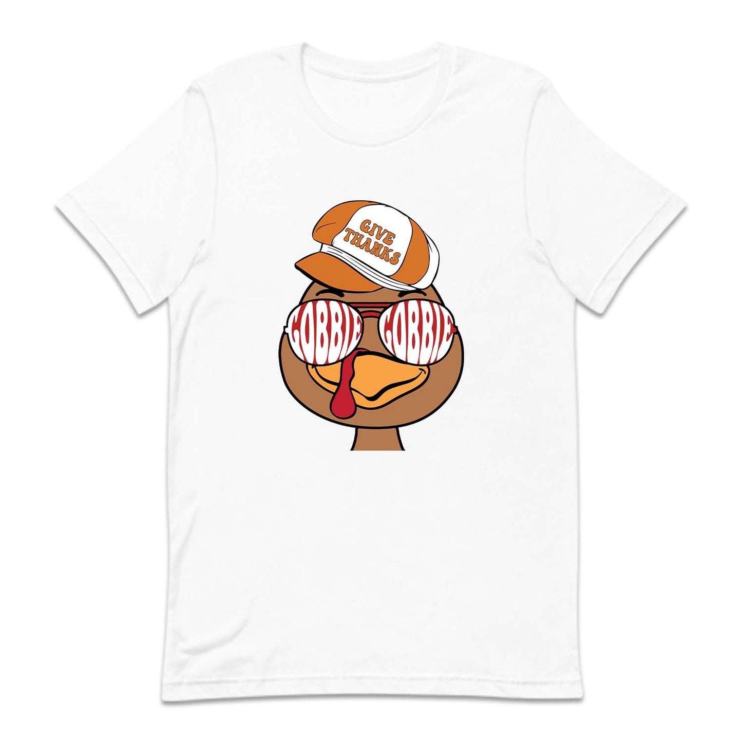 Give Thanks Gobble Gobble Thanksgiving Funny Turkey | PRODUCT CODE: GVTHNKSGBLE