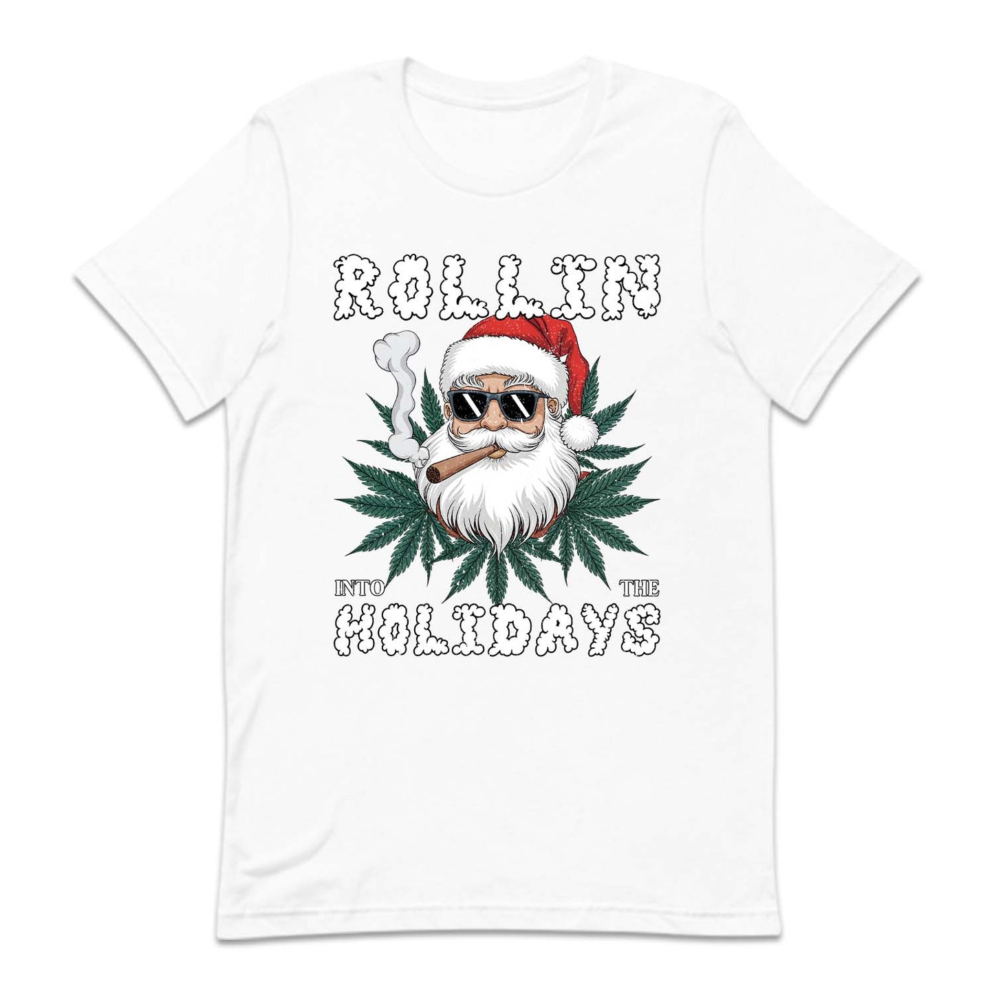Christmas Santa Claus Smoking Weed Cannabis Xmas | PRODUCT CODE: RLNTHDYCHM