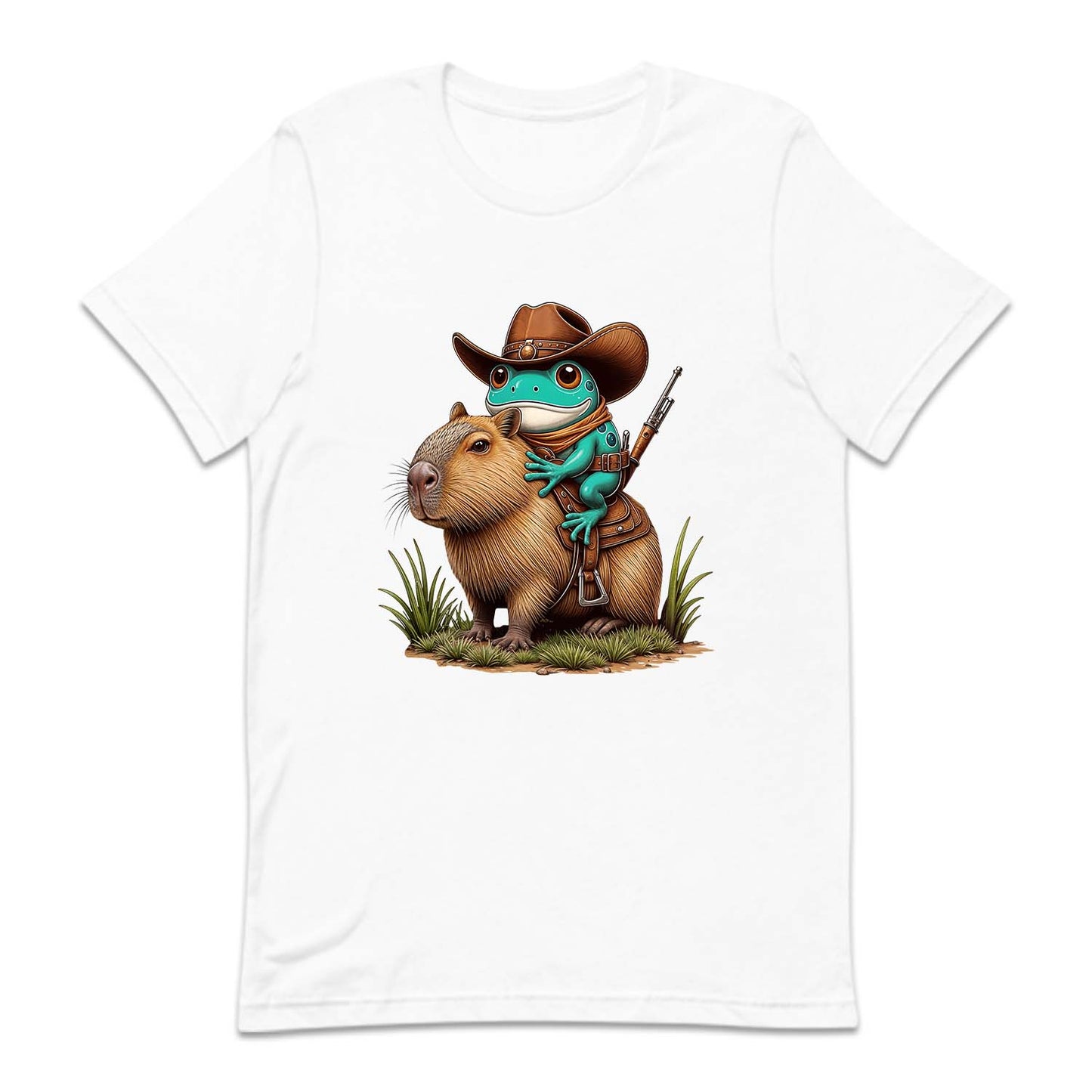 Western Cowboy Frog & Capybara | PRODUCT CODE: CBWFRGBR