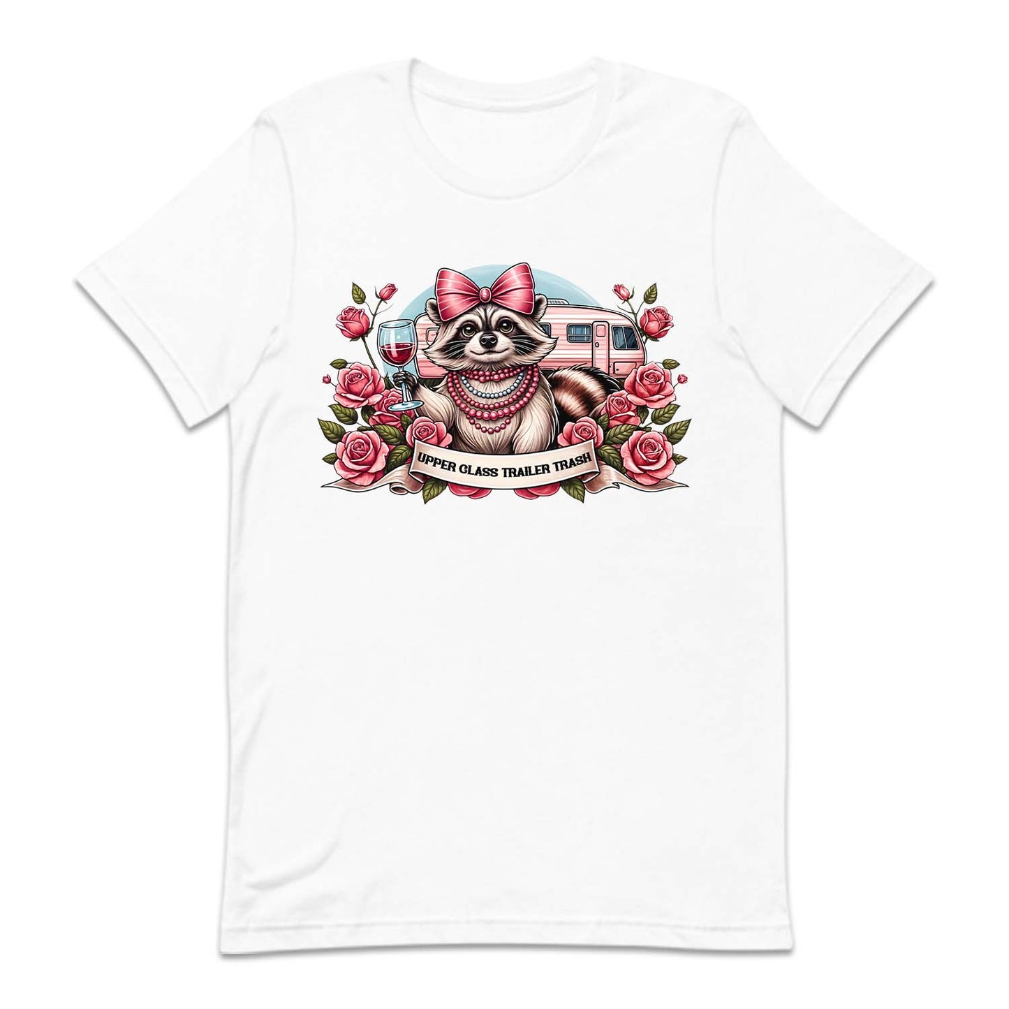 Upper Class Trailer Trash Cute Raccoon | PRODUCT CODE: UPRCLSTRSH