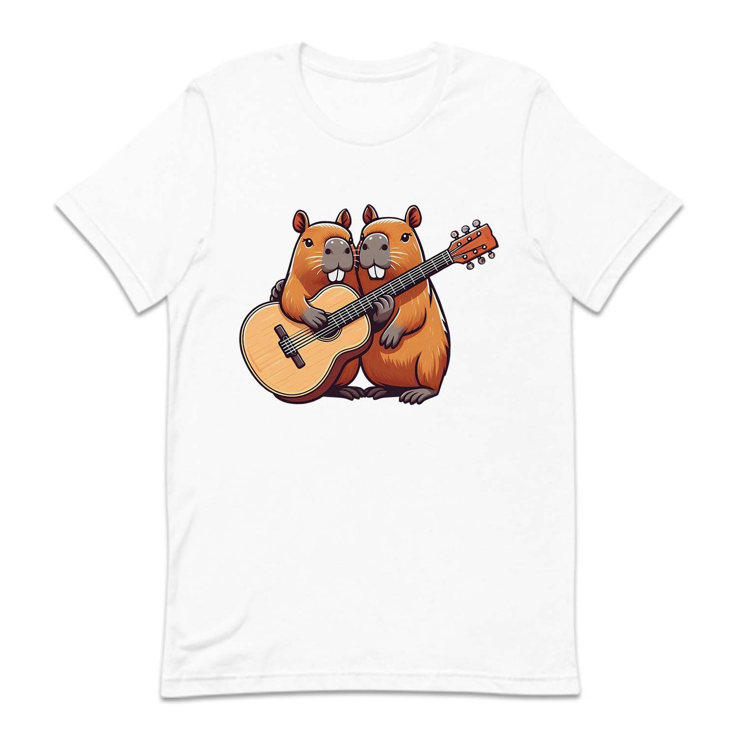 Capybara Playing Guitar Musical Capybara | PRODUCT CODE: GUTRPLYCPBR