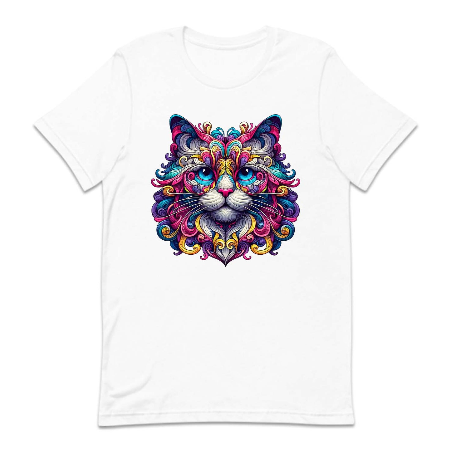 Psychedelic Colorful Ragdoll Cat | PRODUCT CODE: RGDLOSPYH