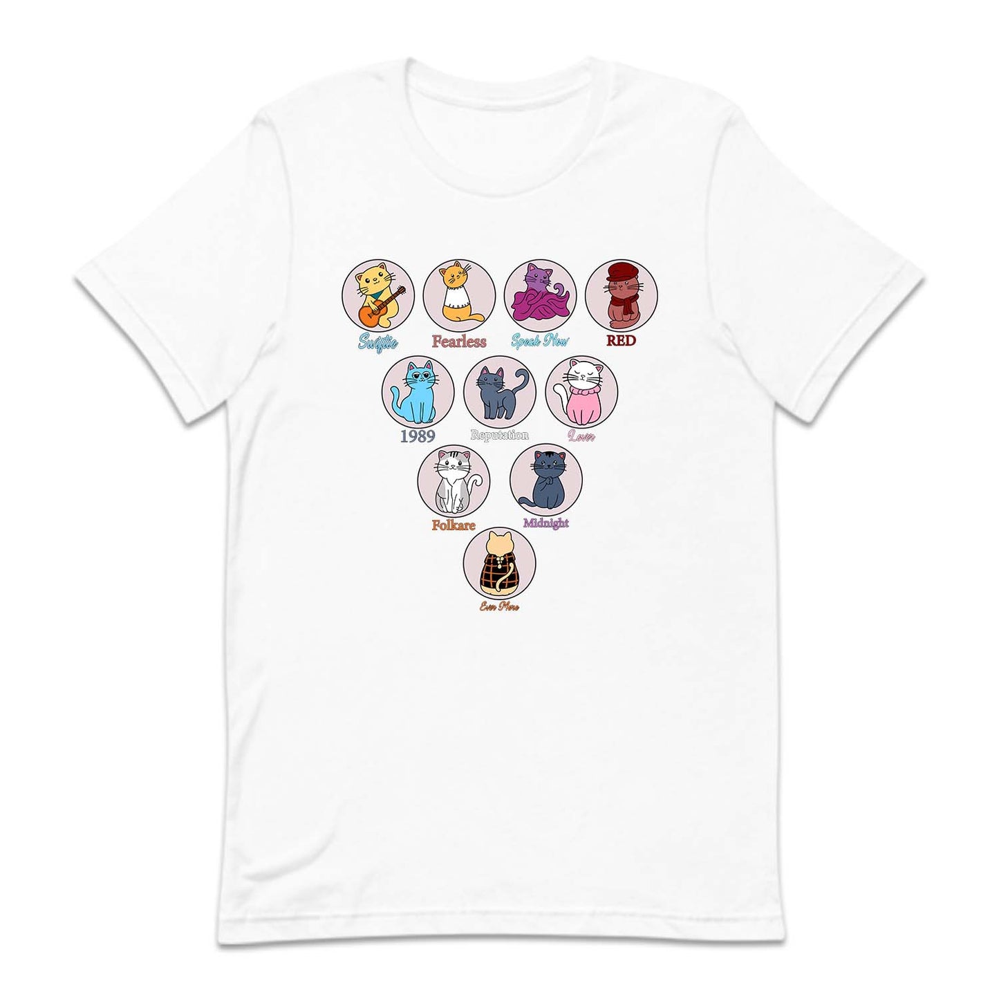 Adorable Swiftie Cat Collection Retro Swiftie Merchandise | PRODUCT CODE: ADTYLSFTCL