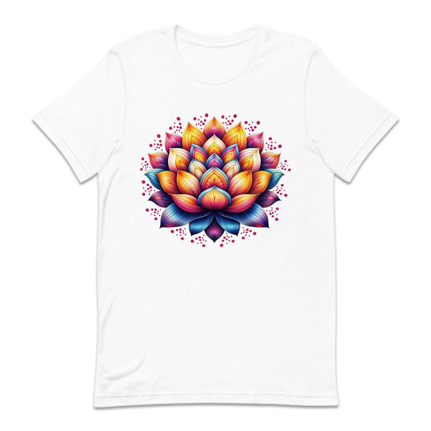 Psychedelic Colorful Lotus Flower | PRODUCT CODE: PSYDLTUSFLO