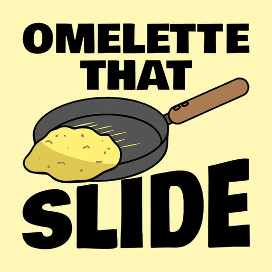 "Omelette That Slide Breakfast Pun" T-Shirt: Start Your Day with a Smile