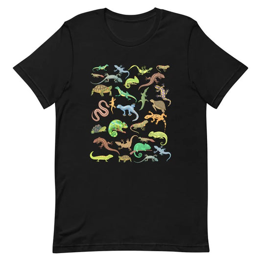Embrace Your Inner Nature Lover with the "Lizard Cottagecore Reptile Amphibian" T-Shirt