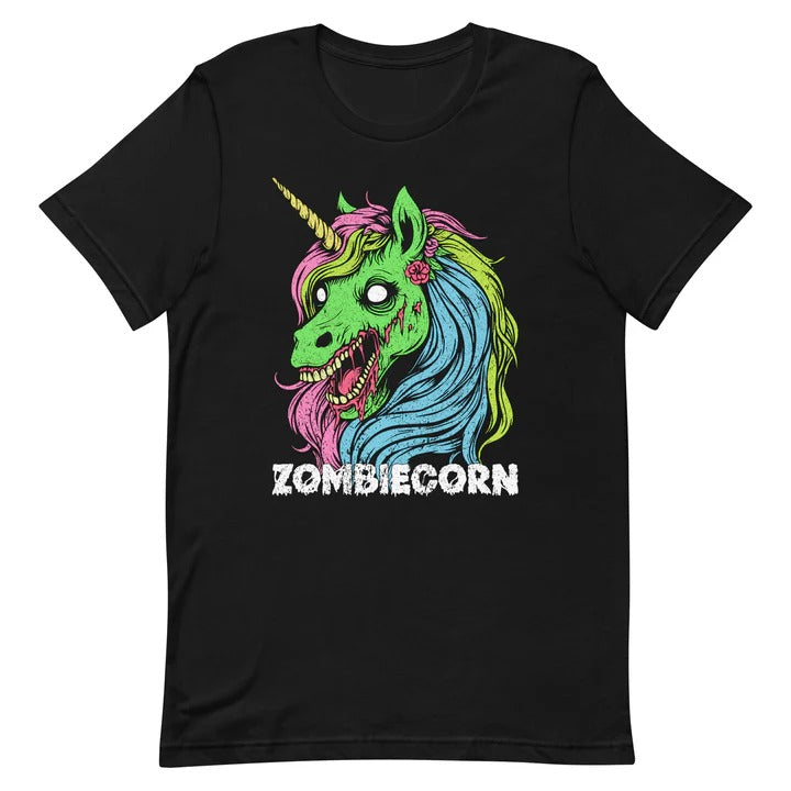 Embrace the Extraordinary with the "Zombie Unicorn" T-Shirt